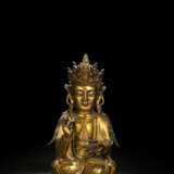 Feuervergoldete Bronze des Guanyin - фото 1