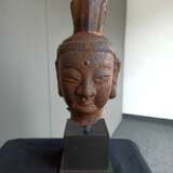 Kopf des Guanyin aus Gusseisen - Foto 2