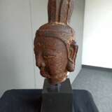 Kopf des Guanyin aus Gusseisen - Foto 5