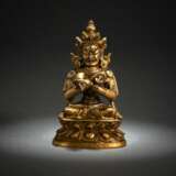 Bronze des Samvara, Ghanta und Vajra haltend - photo 1
