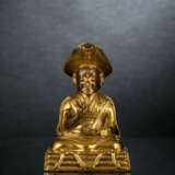 Feine und seltene feuervergoldete Bronze des Changkya Rolpai Dorje - Foto 10