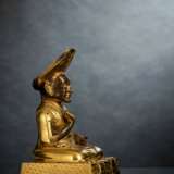 Feine und seltene feuervergoldete Bronze des Changkya Rolpai Dorje - Foto 12