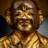 Feine und seltene feuervergoldete Bronze des Changkya Rolpai Dorje - Foto 15