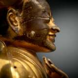 Feine und seltene feuervergoldete Bronze des Changkya Rolpai Dorje - photo 16