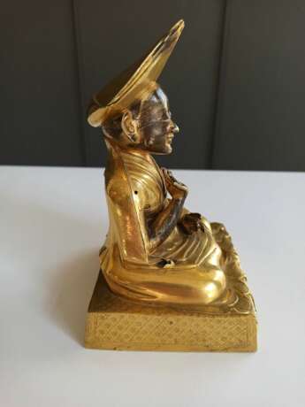 Feine und seltene feuervergoldete Bronze des Changkya Rolpai Dorje - photo 7