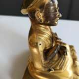 Feine und seltene feuervergoldete Bronze des Changkya Rolpai Dorje - photo 8