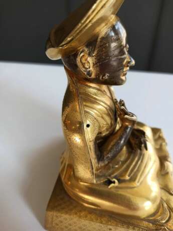 Feine und seltene feuervergoldete Bronze des Changkya Rolpai Dorje - фото 8