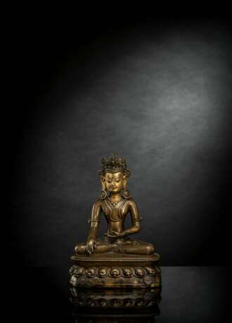 Feine Bronze des Buddha Shakyamuni - фото 1