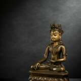 Feine Bronze des Buddha Shakyamuni - фото 2