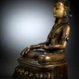 Feine Bronze des Buddha Shakyamuni - photo 3