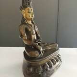 Feine Bronze des Buddha Shakyamuni - Foto 5