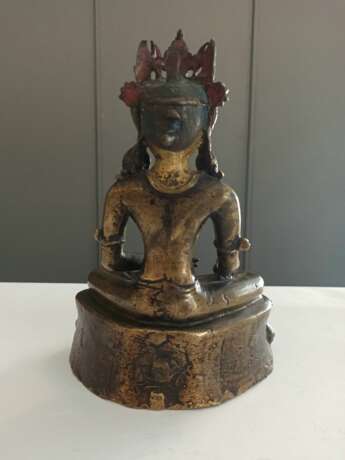 Feine Bronze des Buddha Shakyamuni - фото 7