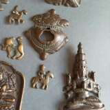 Gruppe von 20 Amuletten aus Eisen und Bronze 'tsogli' - Foto 5