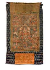 Seltenes Thangka, möglicherweise Tsarchen Losal Gyatso (1502-1566)