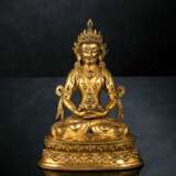 Feine und seltene feuervergoldete Bronze des Amitayus, Sonam Gyaltsen zugeschrieben - фото 1