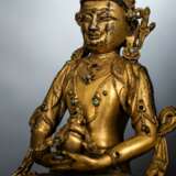 Feine und seltene feuervergoldete Bronze des Amitayus, Sonam Gyaltsen zugeschrieben - фото 3