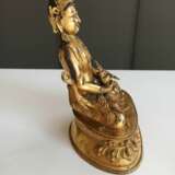 Feine und seltene feuervergoldete Bronze des Amitayus, Sonam Gyaltsen zugeschrieben - photo 8
