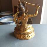 Feine feuervergoldete Bronze des Manjushri, Sonam Gyaltsen zugeschrieben - фото 6