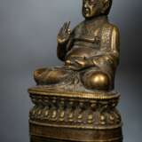 Bronze des Pandita Kongtön Wangchuk Drupa - photo 4