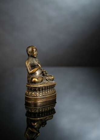 Bronze des Pandita Kongtön Wangchuk Drupa - Foto 5