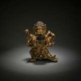Feine feuervergoldete Bronze des Mahacakravajrapani - photo 1