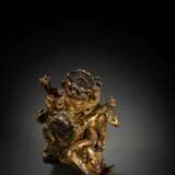 Feine feuervergoldete Bronze des Mahacakravajrapani - фото 5