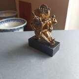 Feine feuervergoldete Bronze des Mahacakravajrapani - фото 10