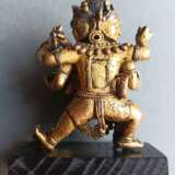 Feine feuervergoldete Bronze des Mahacakravajrapani - Foto 13