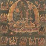 Thangka mit Darstellung der 21 Taras - фото 1