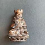 Feuervergoldete Miniatur-Bronze des Buddha Shakyamuni und Miniaturbronze Bronze - Foto 5