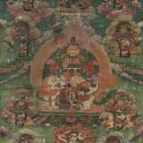 Thangka mit zentraler Darstellung des Vaishravana - Foto 1
