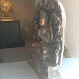 Vergoldetes Repoussé-Relief mit Darstellung von Sadaksharilokesvhara - Foto 5