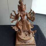 Bronze der Kali auf einem Lotos - photo 2