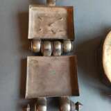Drei Amulett-Kästen aus Silber und Kupfer - photo 4
