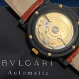 Armbanduhr: ungetragene Bvlgari Carbon Roma, limitiert, No 1862/1900, Ref. BB33 mit Originalbox und Originalpapieren von 1994, selten! - photo 2