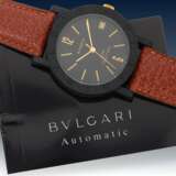 Armbanduhr: ungetragene Bvlgari Carbon Roma, limitiert, No 1862/1900, Ref. BB33 mit Originalbox und Originalpapieren von 1994, selten! - Foto 3