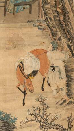 Darstellung einer Romanszene im Stil von Tang Yin (1470-1524) - фото 2