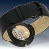 Armbanduhr: äußerst seltene vintage Designeruhr, Uhrenmanufaktur Lederer/Blu S.A./Time Dimension TD-4", Design Hans Donner, 90er Jahre, neuwertig - фото 2
