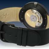Armbanduhr: äußerst seltene vintage Designeruhr, Uhrenmanufaktur Lederer/Blu S.A./Time Dimension TD-4", Design Hans Donner, 90er Jahre, neuwertig - фото 4