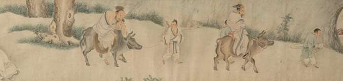 Betrunkene Gelehrte im Stil von Qiu Ying (ca.1494-1552) - Foto 5