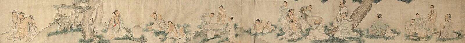 Betrunkene Gelehrte im Stil von Qiu Ying (ca.1494-1552) - фото 9