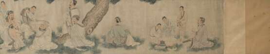 Betrunkene Gelehrte im Stil von Qiu Ying (ca.1494-1552) - Foto 10