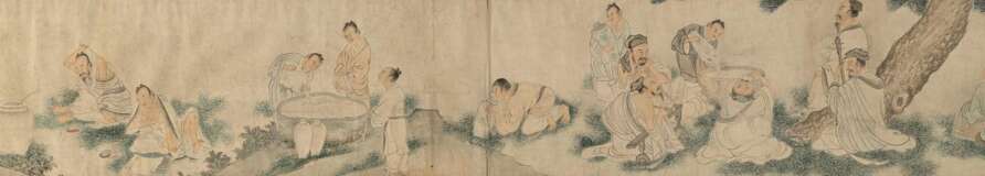 Betrunkene Gelehrte im Stil von Qiu Ying (ca.1494-1552) - фото 11