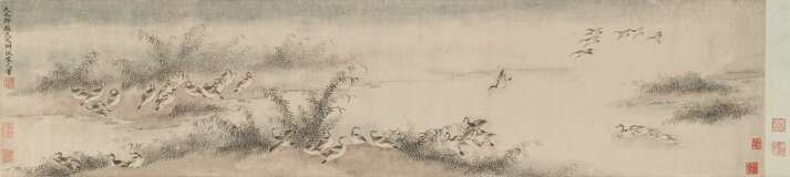 Wildgänse am Fluss im Stil von Wen Chu (1593-1634) - photo 2
