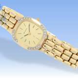 Armbanduhr: luxuriöse Damenuhr mit Diamantbesatz, 80er Jahre - Foto 1