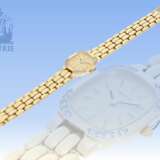 Armbanduhr: luxuriöse Damenuhr mit Diamantbesatz, 80er Jahre - фото 2