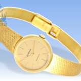 Armbanduhr: feine Damenuhr der Marke Eterna, 18K Gold, vermutlich ungetragen - photo 1