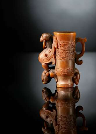 Seltene sogenannte 'Champion Vase' aus Nashorn - photo 6