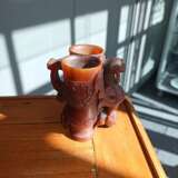 Seltene sogenannte 'Champion Vase' aus Nashorn - photo 7