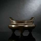 Dreibeiniger Weihrauchbrenner aus Bronze - Foto 1